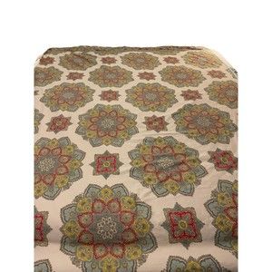 ECHO Jaipur Twin Duvet Set  2 pc. Paisley Reversible 68x87 in Cotton Comforter